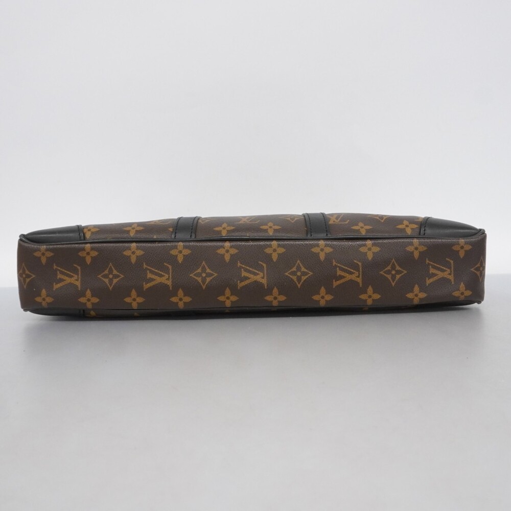 Louis Vuitton Porte-Document Voyage M40225 Brown/Black Men's Bag P1819530 - Picture 3 of 16